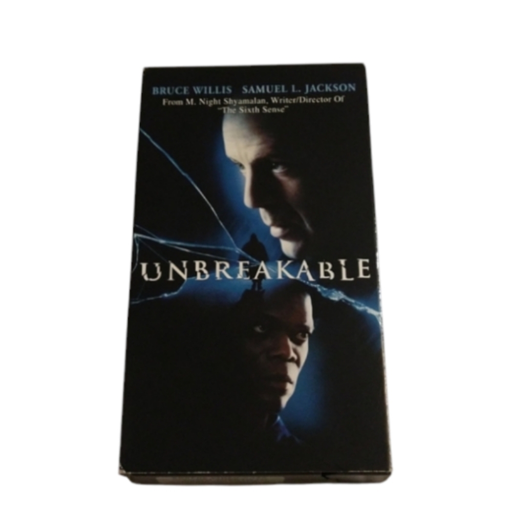 6/$15 Unbreakable touchstone home videos vhr tape